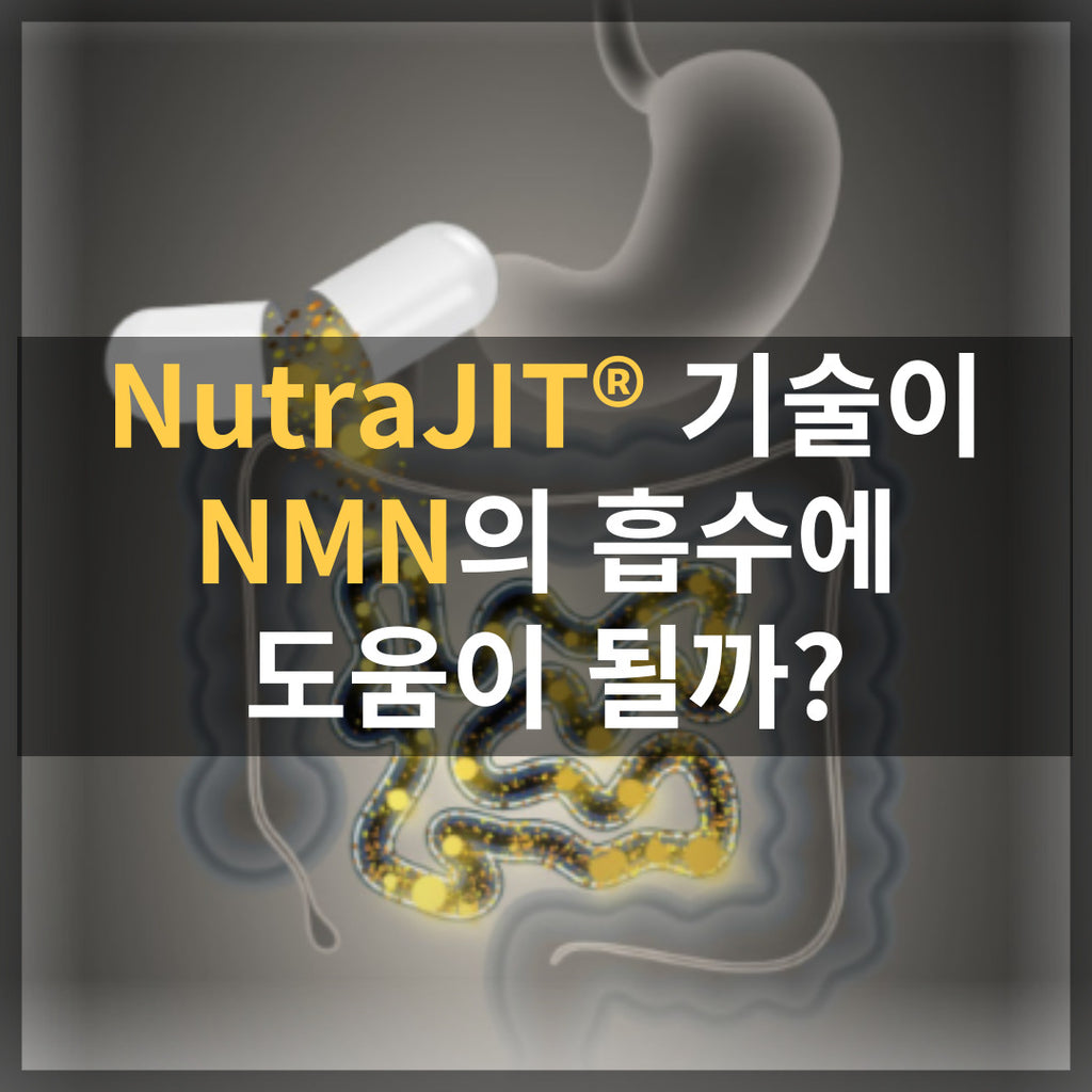 Does NutraJIT® technology help with the absorption of NMN? 