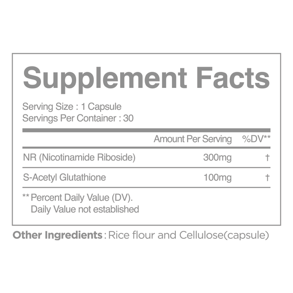 NR Glutathione 30 caps